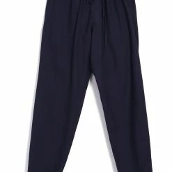 HANSEN GARMENTS JIM | Casual Drawstring Trousers | Blue