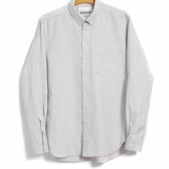 HANSEN GARMENTS HAAKON | Hidden Button Down Shirt | Clay