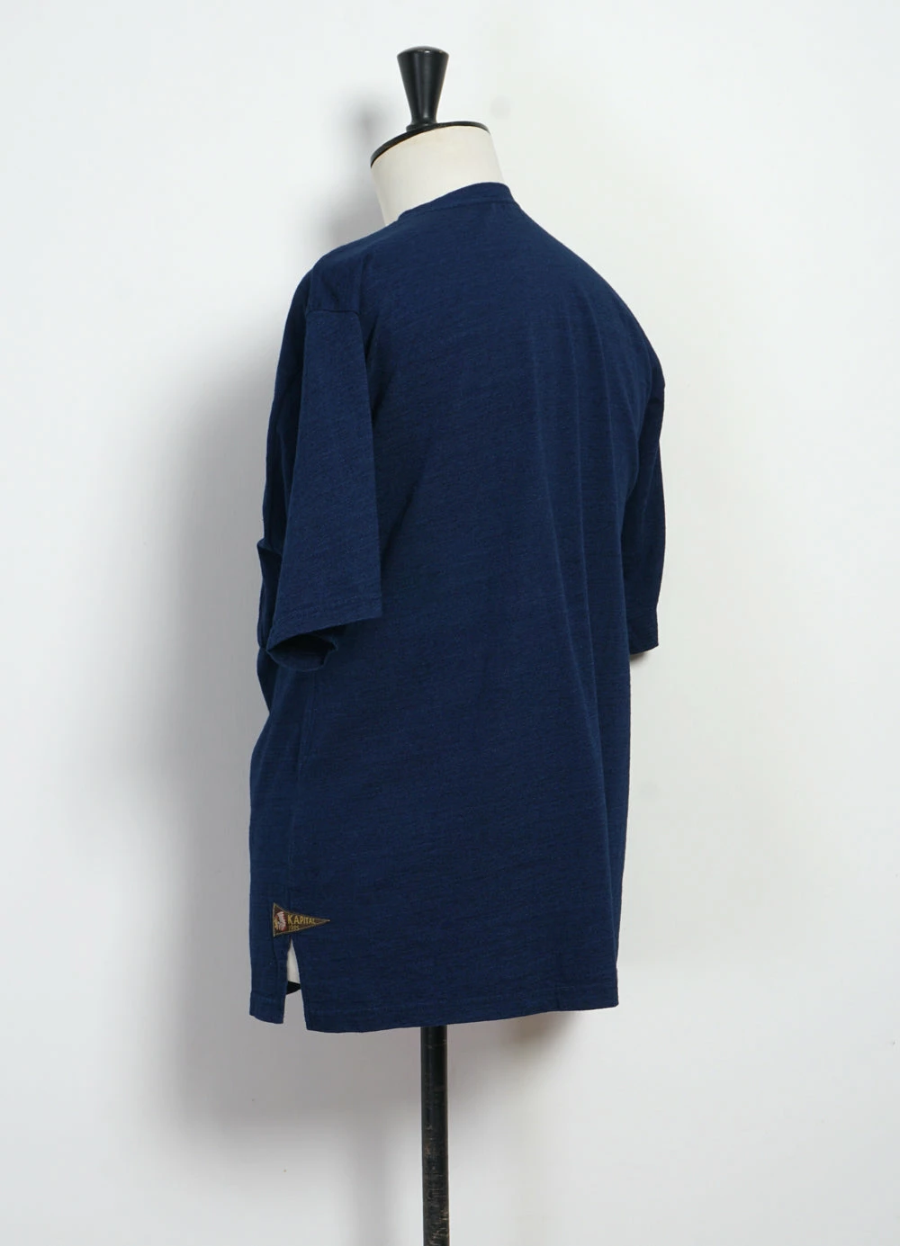 KAPITAL 4 FLAGS | Jersey Pennant T | Indigo - Image 3