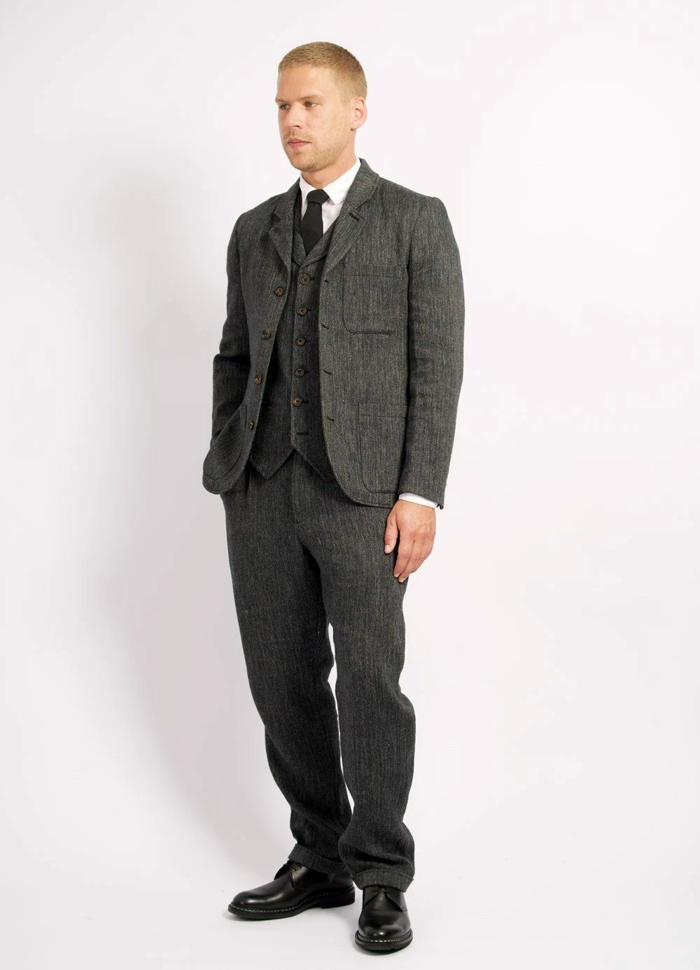 HANSEN GARMENTS ANKER | Casual Blazer | Dark Navy - Image 3