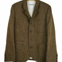 HANSEN GARMENTS ANKER | Classic Casual Blazer | Cognac