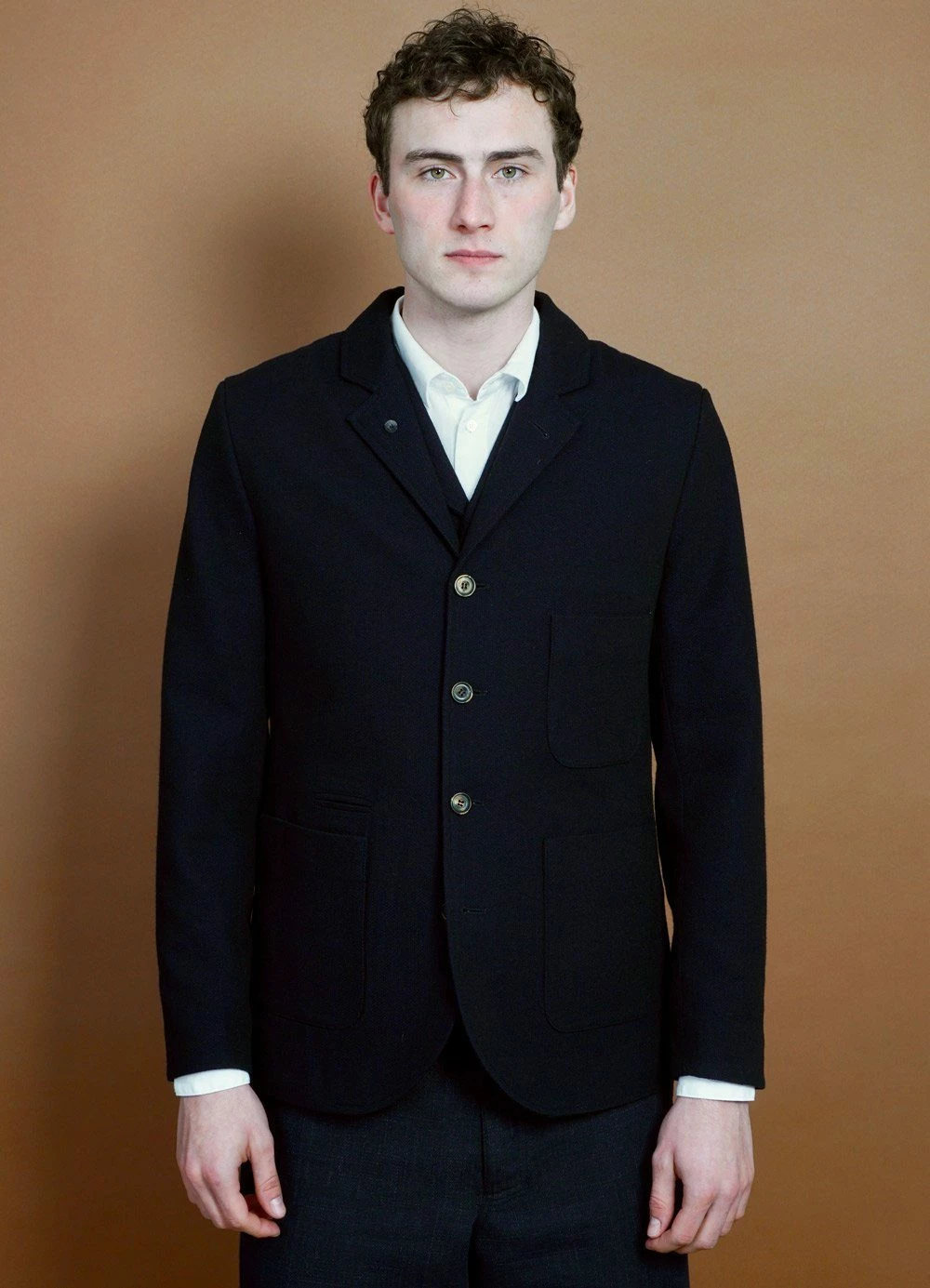 HANSEN GARMENTS ANKER | Four Button Classic Blazer | Deep Indigo - Image 5
