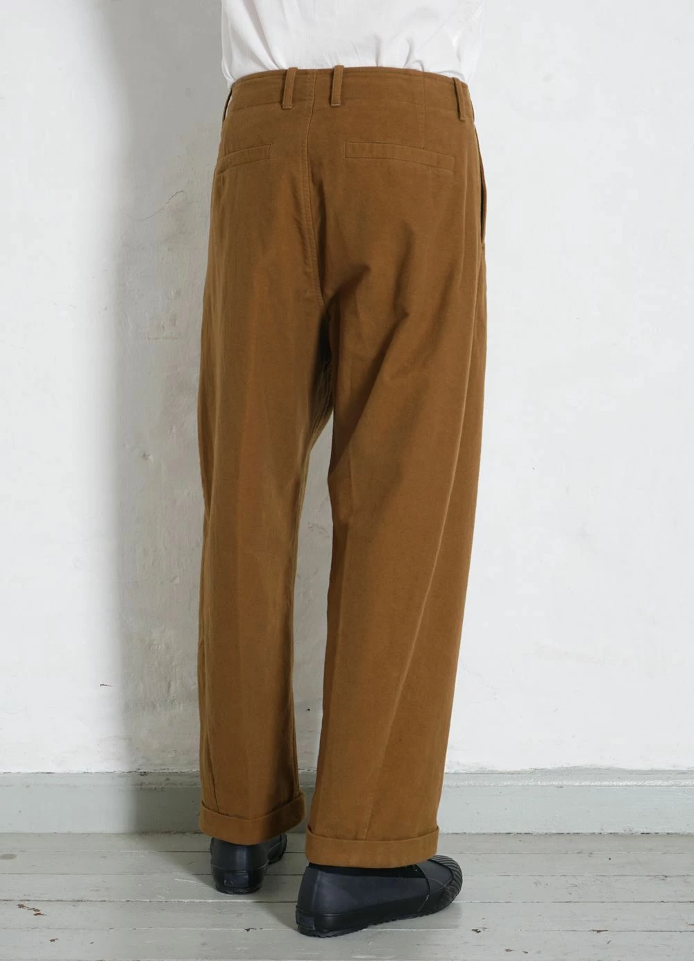HANSEN GARMENTS BOBBY | Super Wide Pleated Trousers | Turmeric - Image 3