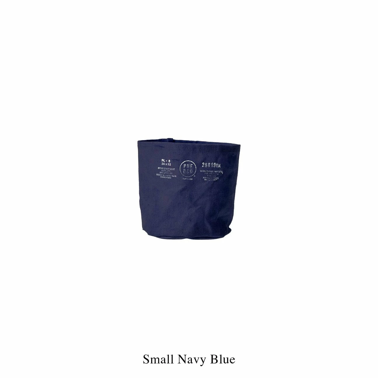 Puebco CANVAS POT COVER | Navy Blue - Image 2