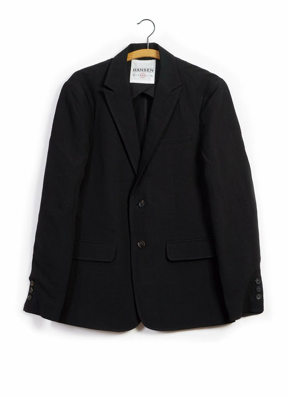 HANSEN GARMENTS CHRISTOFFER | Two Button Blazer | Black