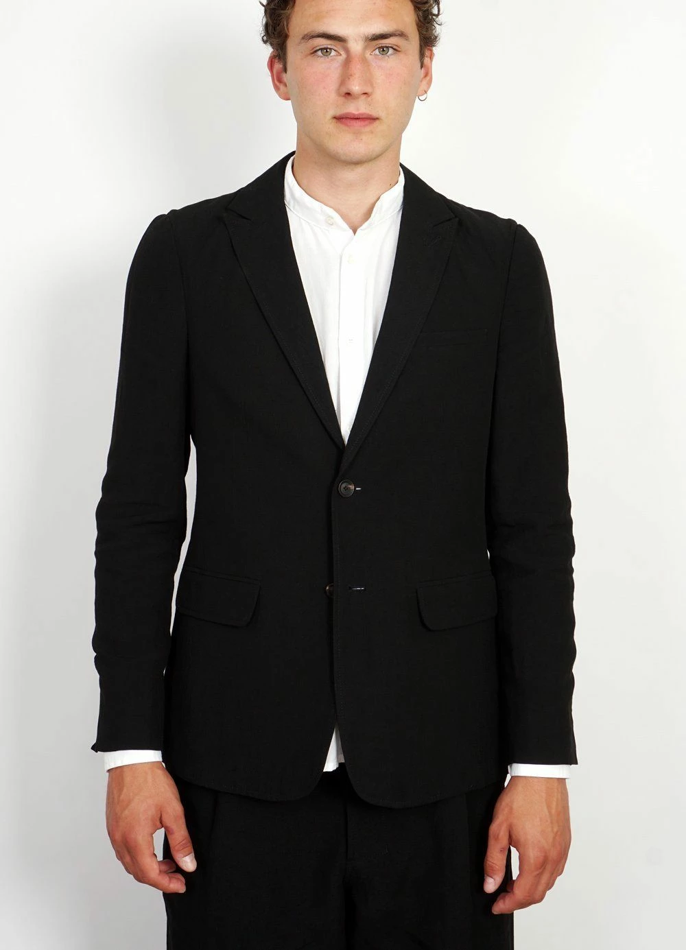 HANSEN GARMENTS CHRISTOFFER | Two Button Blazer | Black - Image 2