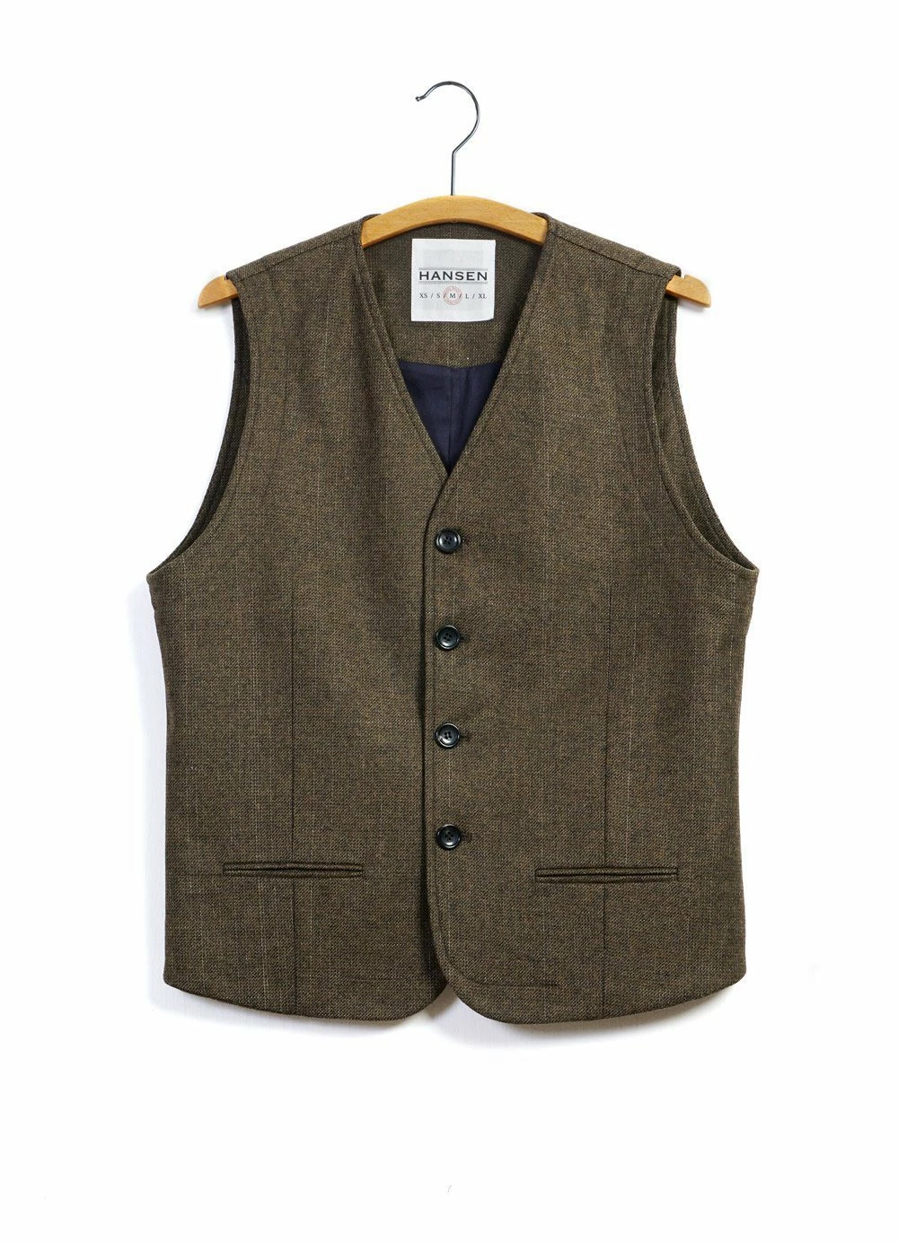 HANSEN GARMENTS DANIEL | Informal 4-button Waistcoat | October