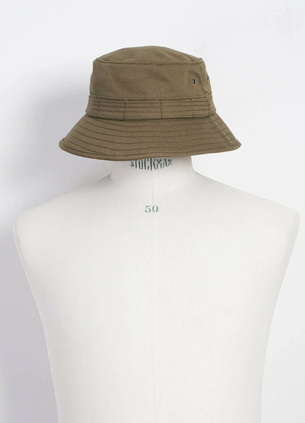 HANSEN GARMENTS EDVARD | Bucket Hat | Army - Image 2