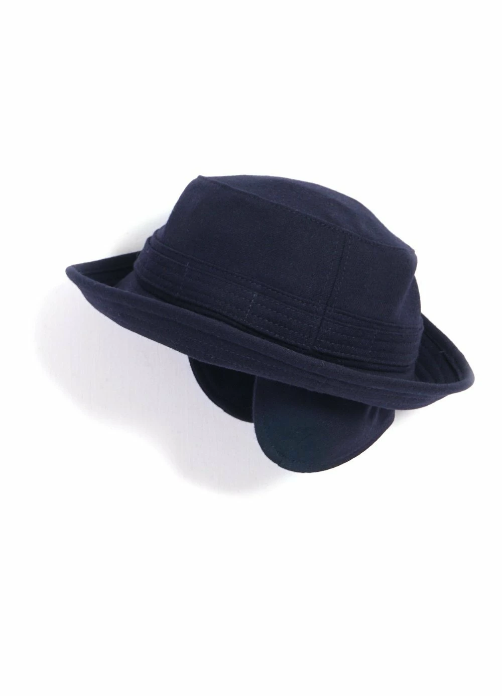 HANSEN GARMENTS EDVARD | Bucket Hat With Earflaps | Navy - Image 2