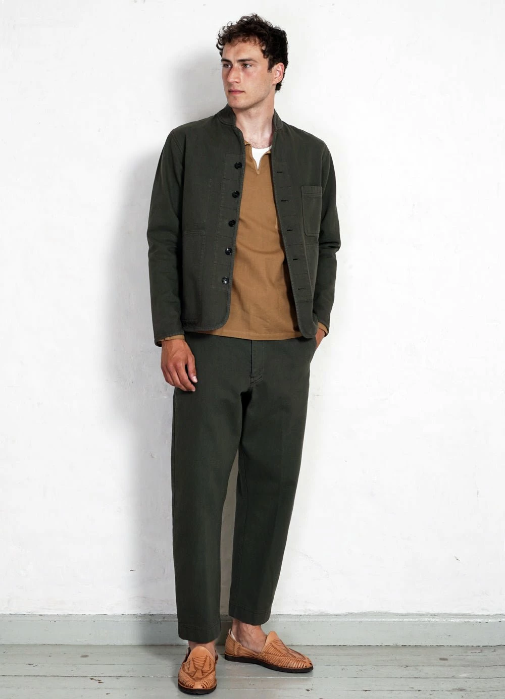 HANSEN GARMENTS ERLING | Casual Work Jacket | Rosemary - Image 2