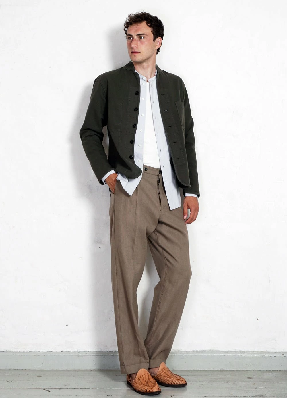HANSEN GARMENTS ERLING | Casual Work Jacket | Rosemary - Image 7