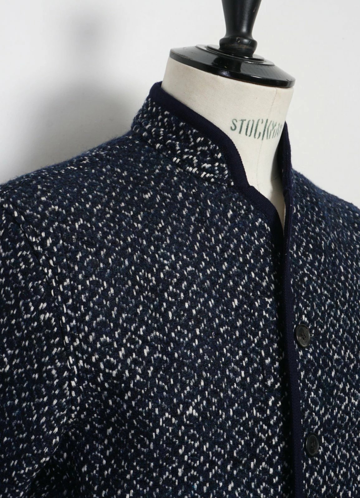 HANSEN GARMENTS ERLING | Quilted Work Jacket | Big Blue - Image 5