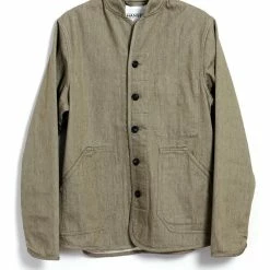 HANSEN GARMENTS ERLING | Quilted Work Jacket | Safari