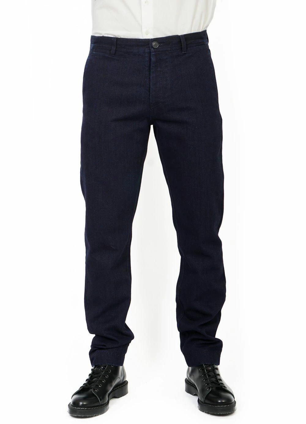 HANSEN GARMENTS FRED | Regular Fit Trousers | Black Indigo - Image 3