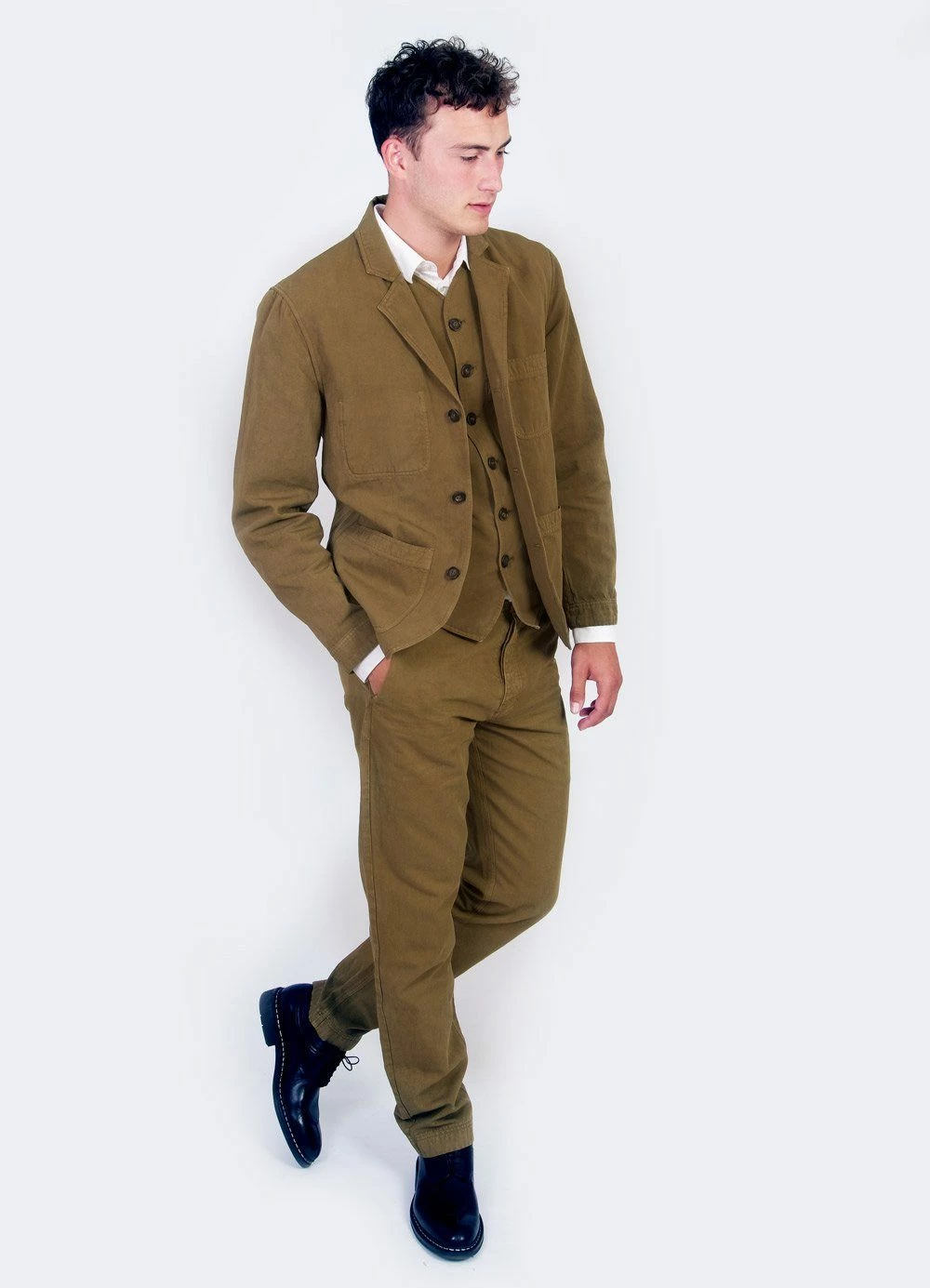 HANSEN GARMENTS FRED | Regular Fit Trousers | Desert - Image 5