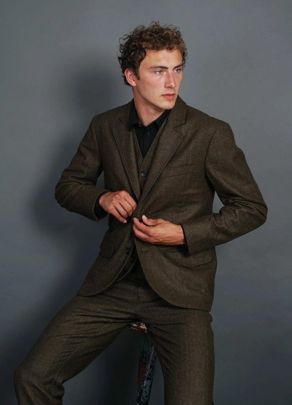 HANSEN GARMENTS FREDERIK | Informal 2-button Blazer | October - Image 6