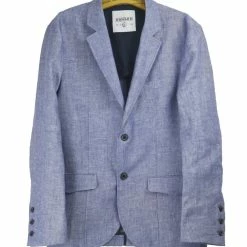 HANSEN GARMENTS FREDERIK | Two Button Blazer | Light Blue
