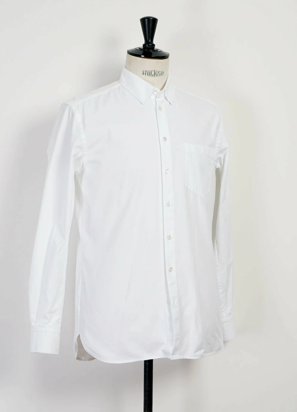 HANSEN GARMENTS HAAKON | Hidden Button Down Shirt | White - Image 2