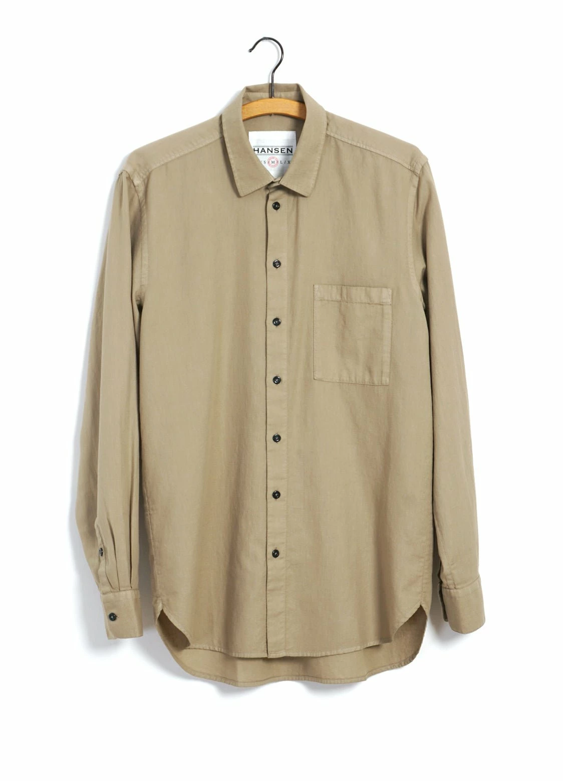 HANSEN GARMENTS HENNING | Casual Classic Shirt | Beige