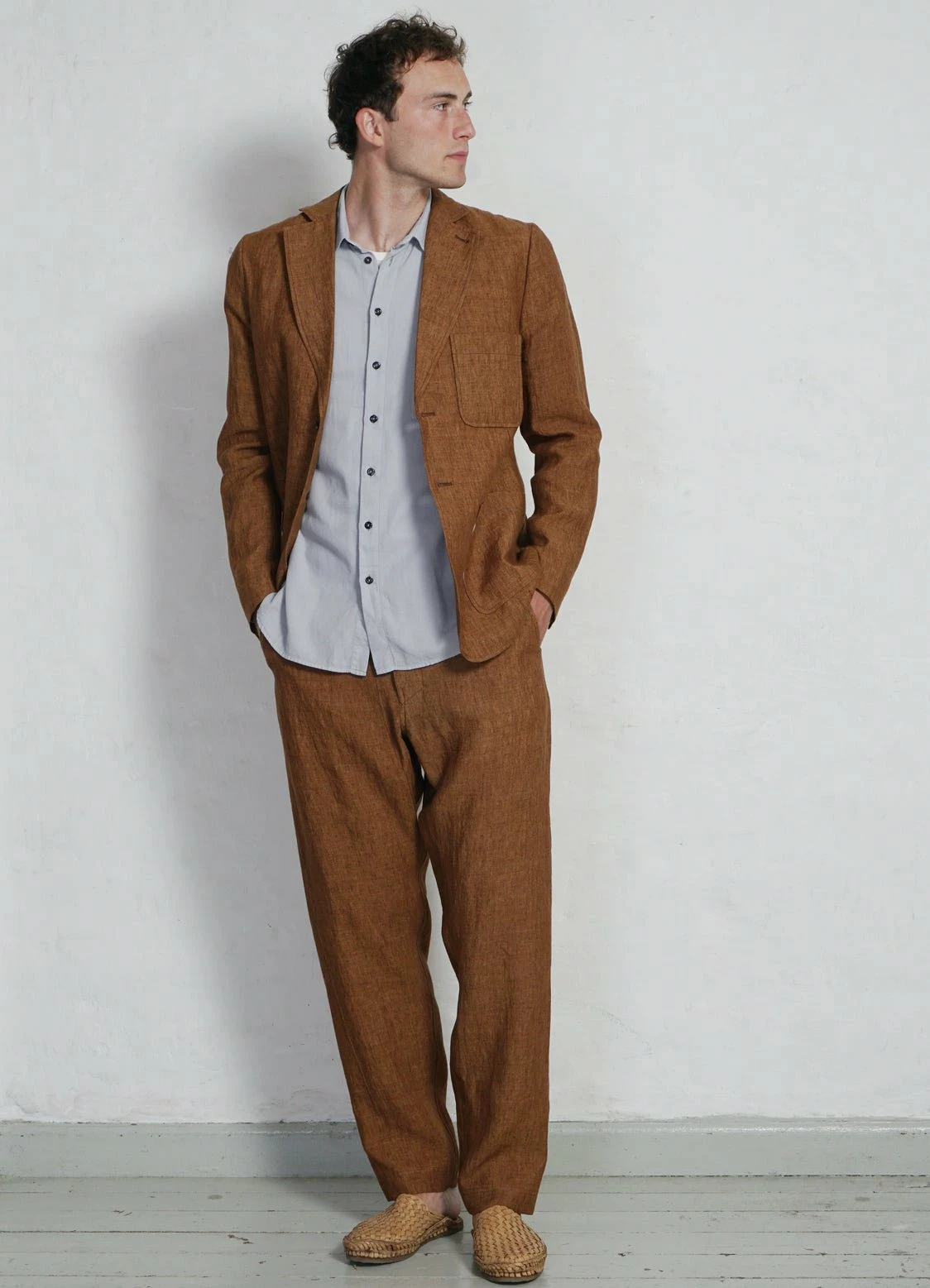 HANSEN GARMENTS HENNING | Casual Classic Shirt | Rain - Image 3