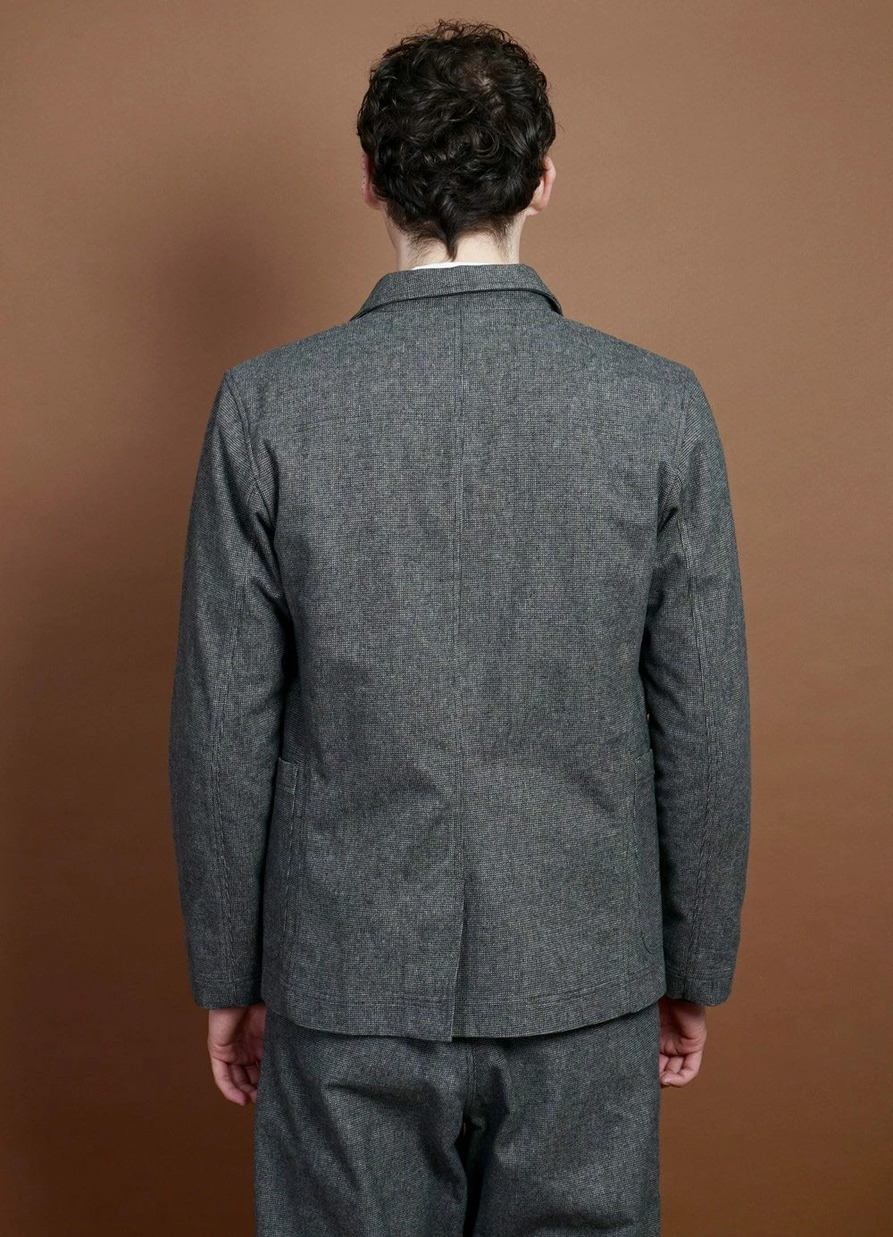 HANSEN GARMENTS JASPER | Casual Everyday Jacket Blazer | Gravel - Image 3