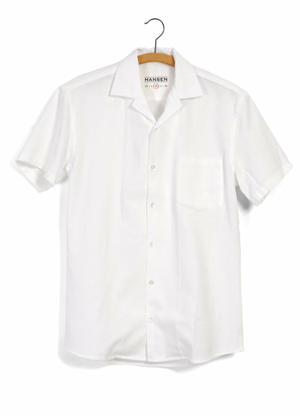 HANSEN GARMENTS JONNY | Short Sleeve Shirt | Dobby White X2