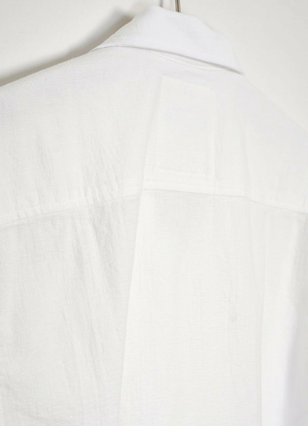 HANSEN GARMENTS JONNY | Short Sleeve Shirt | Dobby White X2 - Image 6