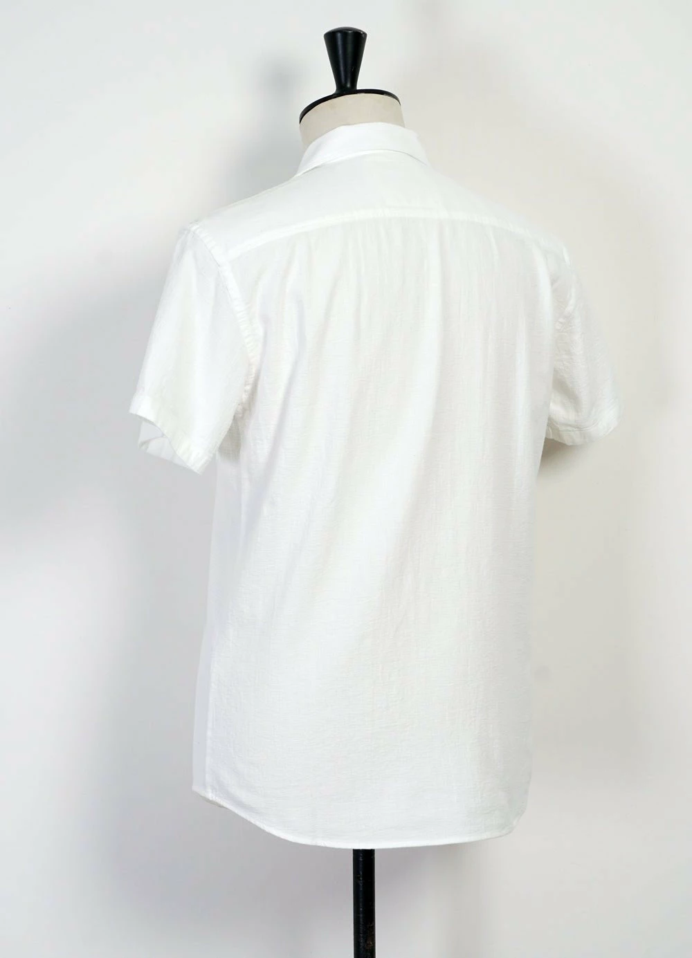 HANSEN GARMENTS JONNY | Short Sleeve Shirt | Dobby White X2 - Image 4