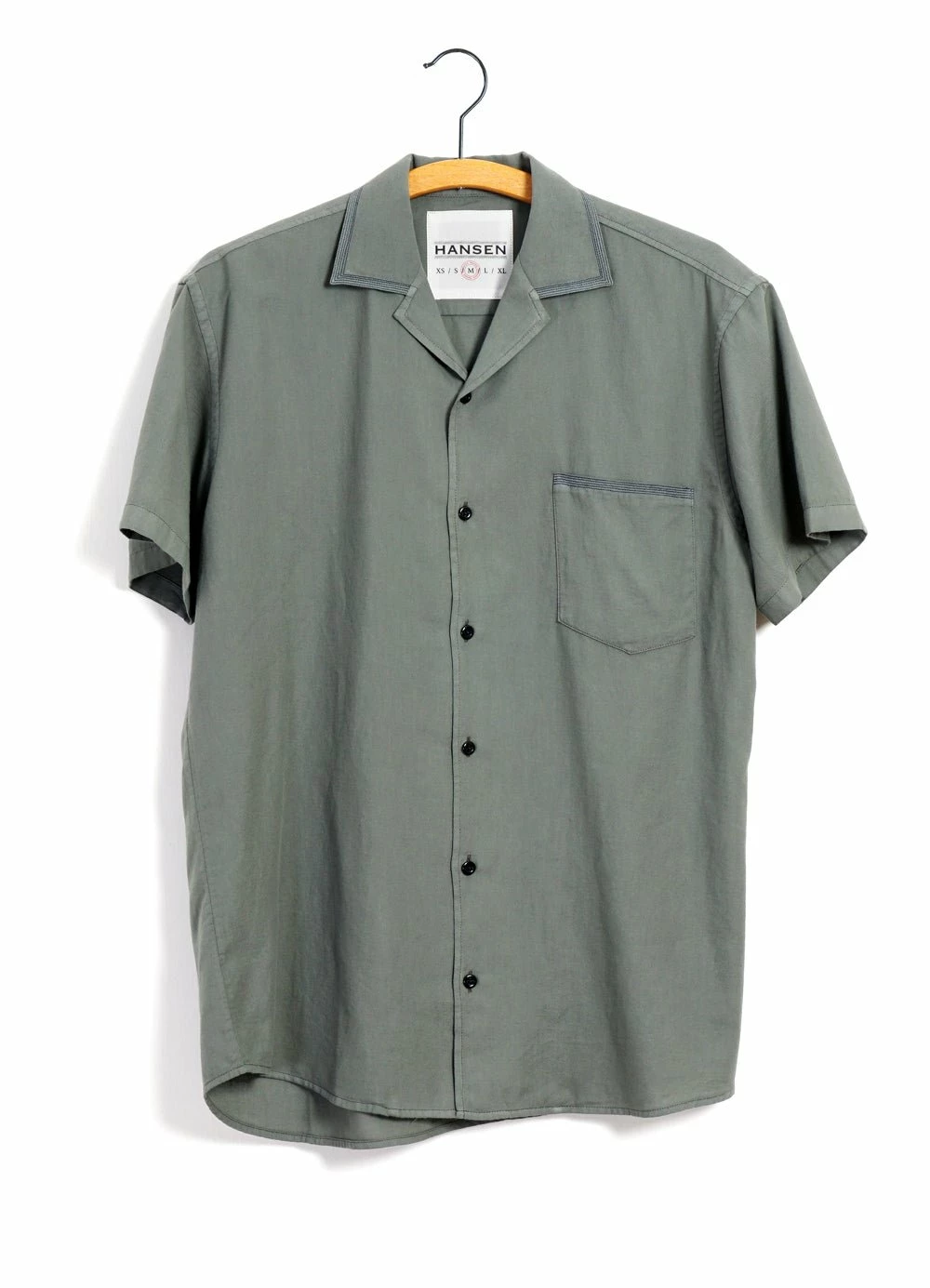 HANSEN GARMENTS JONNY | Short Sleeve Shirt | Eucalyptus