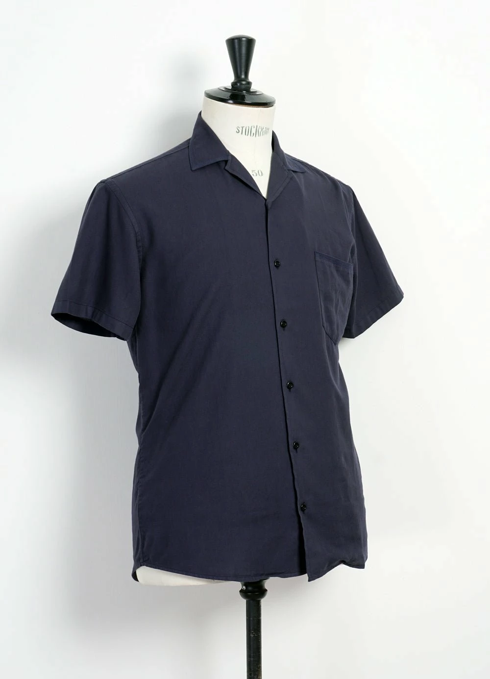 HANSEN GARMENTS JONNY | Short Sleeve Shirt | Navy - Image 2