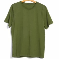 HANSEN GARMENTS JULIAN | Crew Neck T-Shirt | Cretan Green
