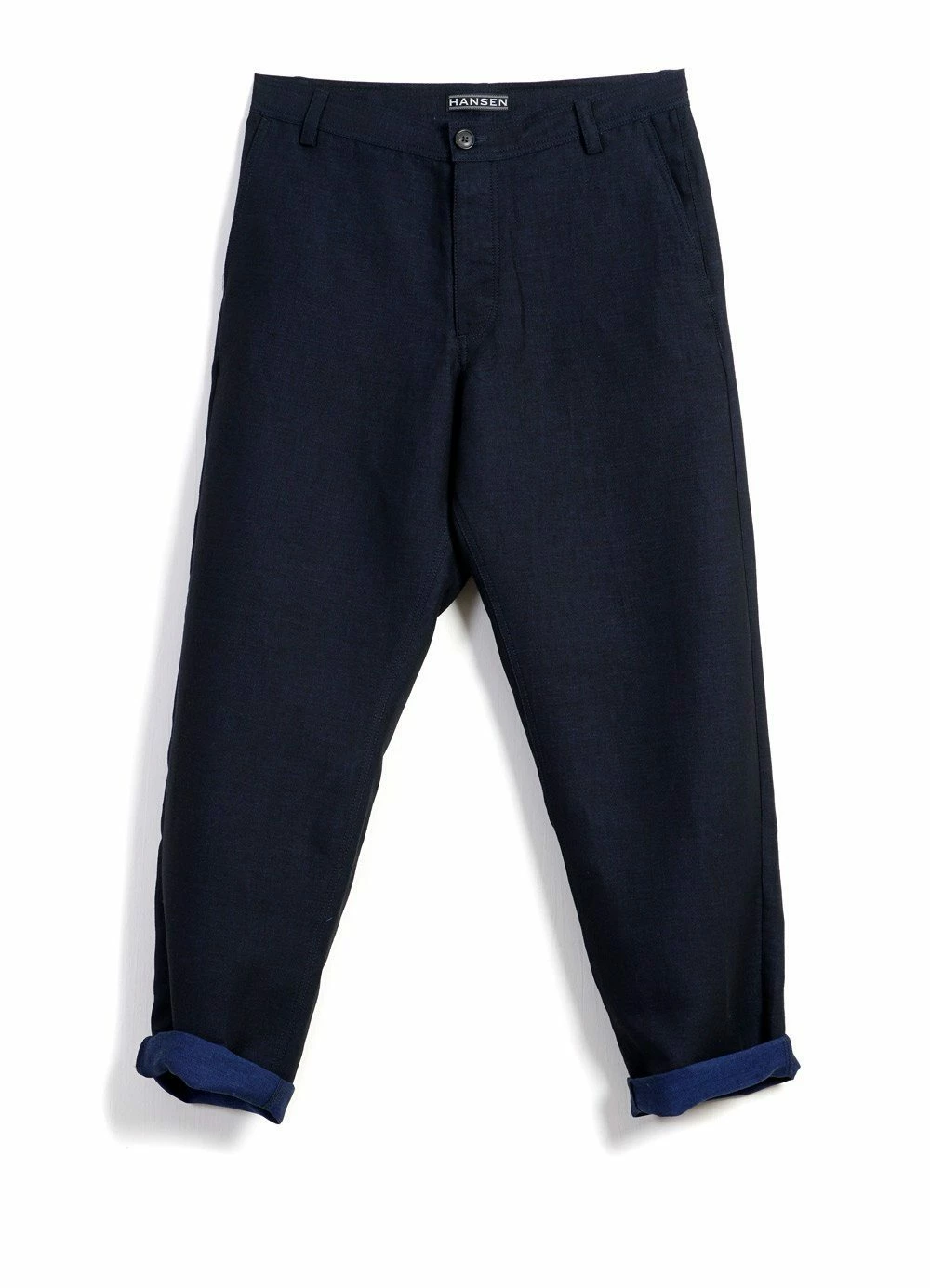 HANSEN GARMENTS KEN | Wide Cut Trousers| 3-Tone Blue