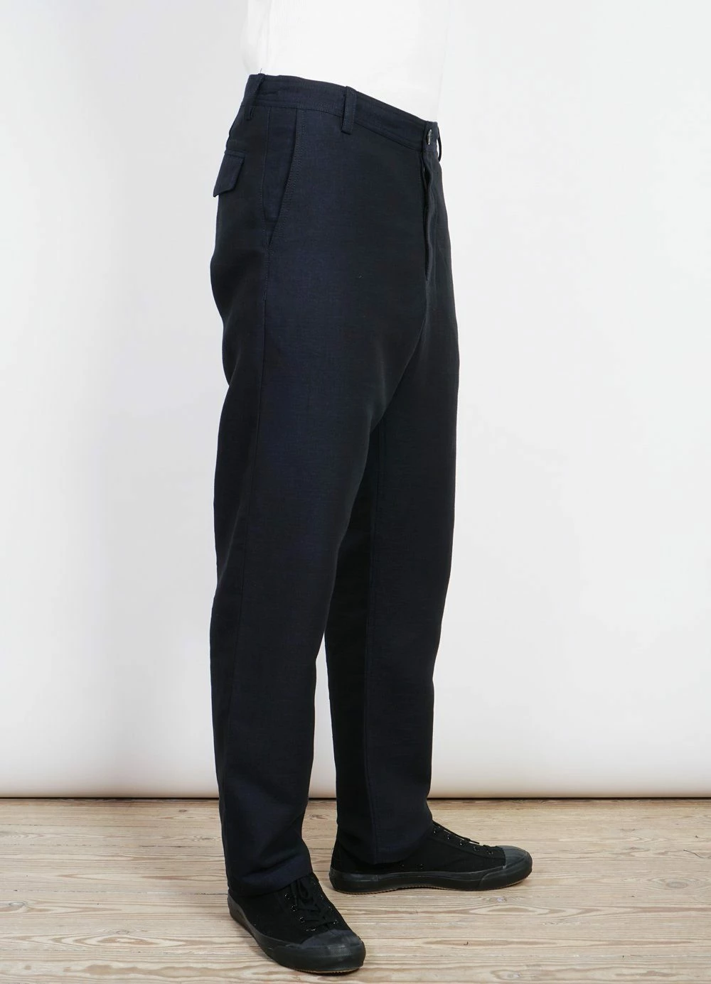 HANSEN GARMENTS KEN | Wide Cut Trousers| 3-Tone Blue - Image 5