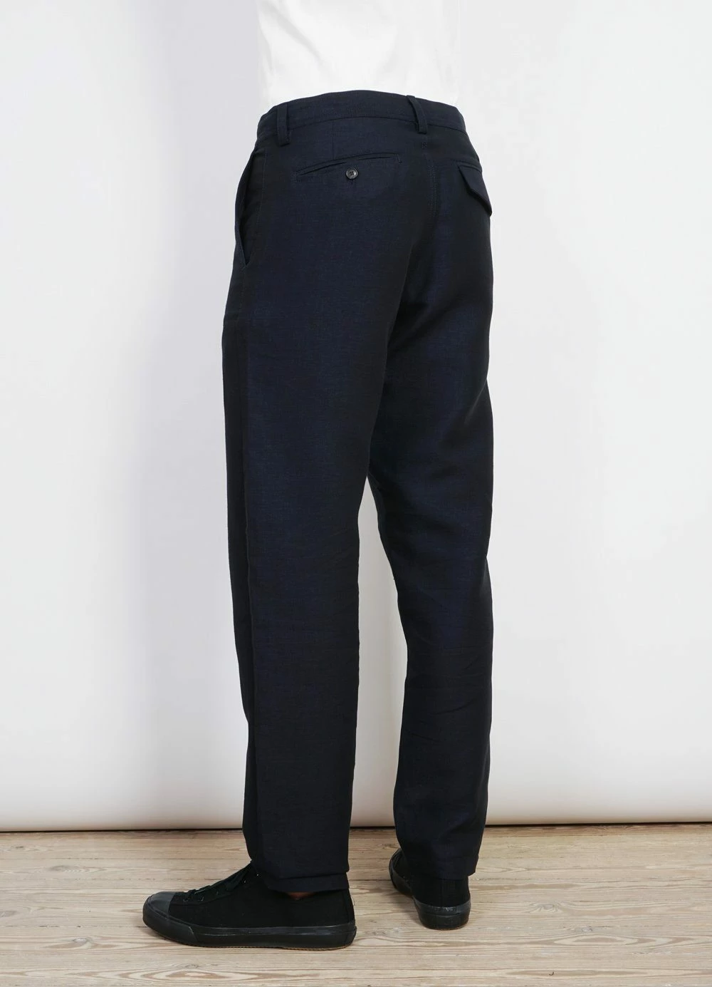 HANSEN GARMENTS KEN | Wide Cut Trousers| 3-Tone Blue - Image 3