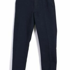 HANSEN GARMENTS KEN | Wide Cut Trousers | Broken Blue