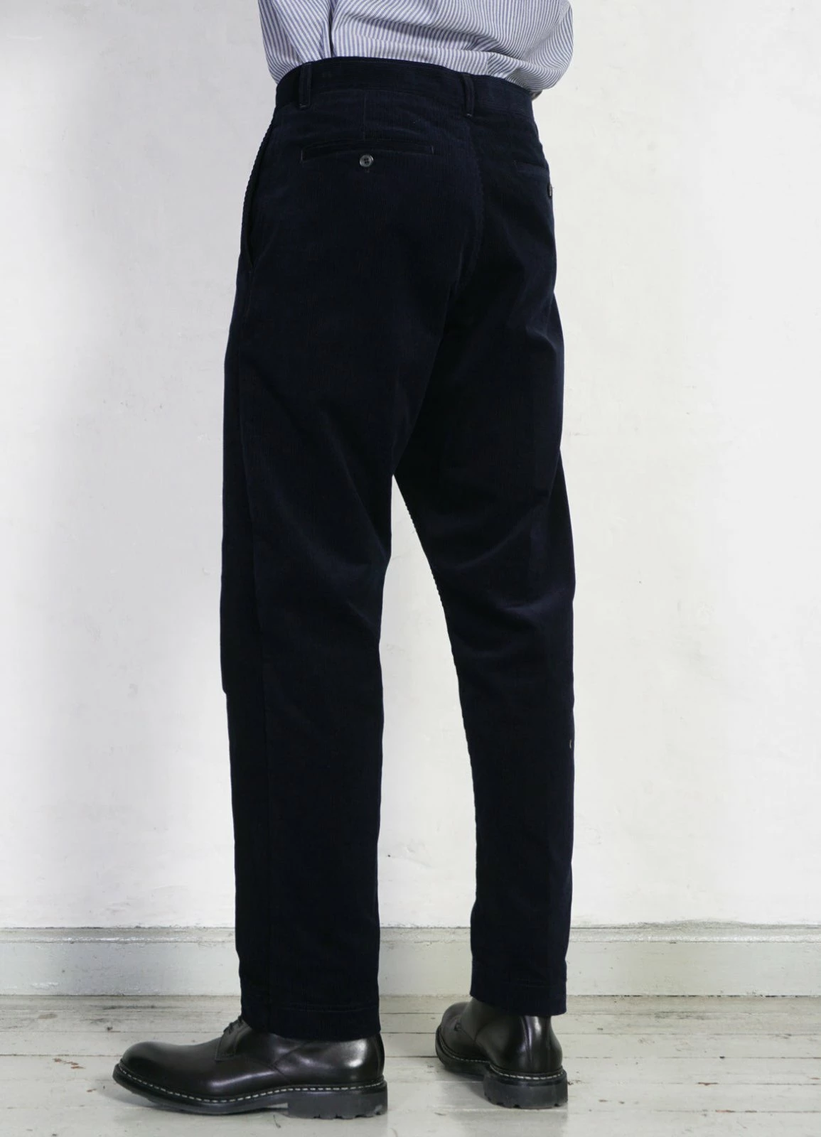 HANSEN GARMENTS KEN | Wide Cut Trousers | Fluid Navy - Image 5