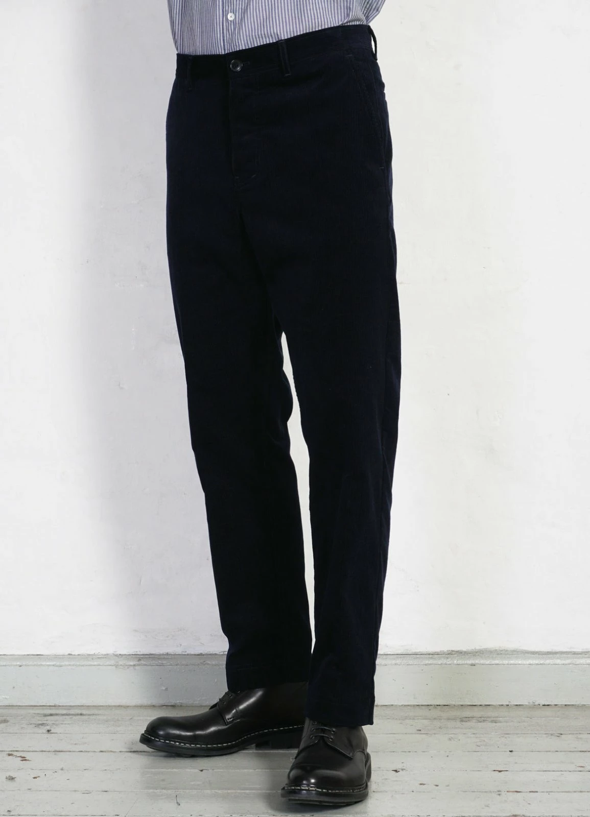 HANSEN GARMENTS KEN | Wide Cut Trousers | Fluid Navy - Image 4