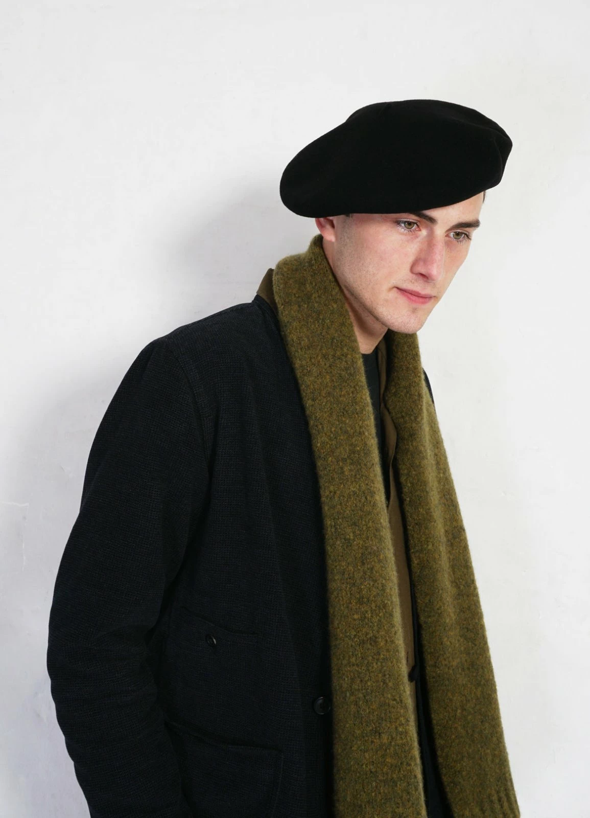 HANSEN GARMENTS LARS | Rib Stitch Scarf | Garden - Image 2