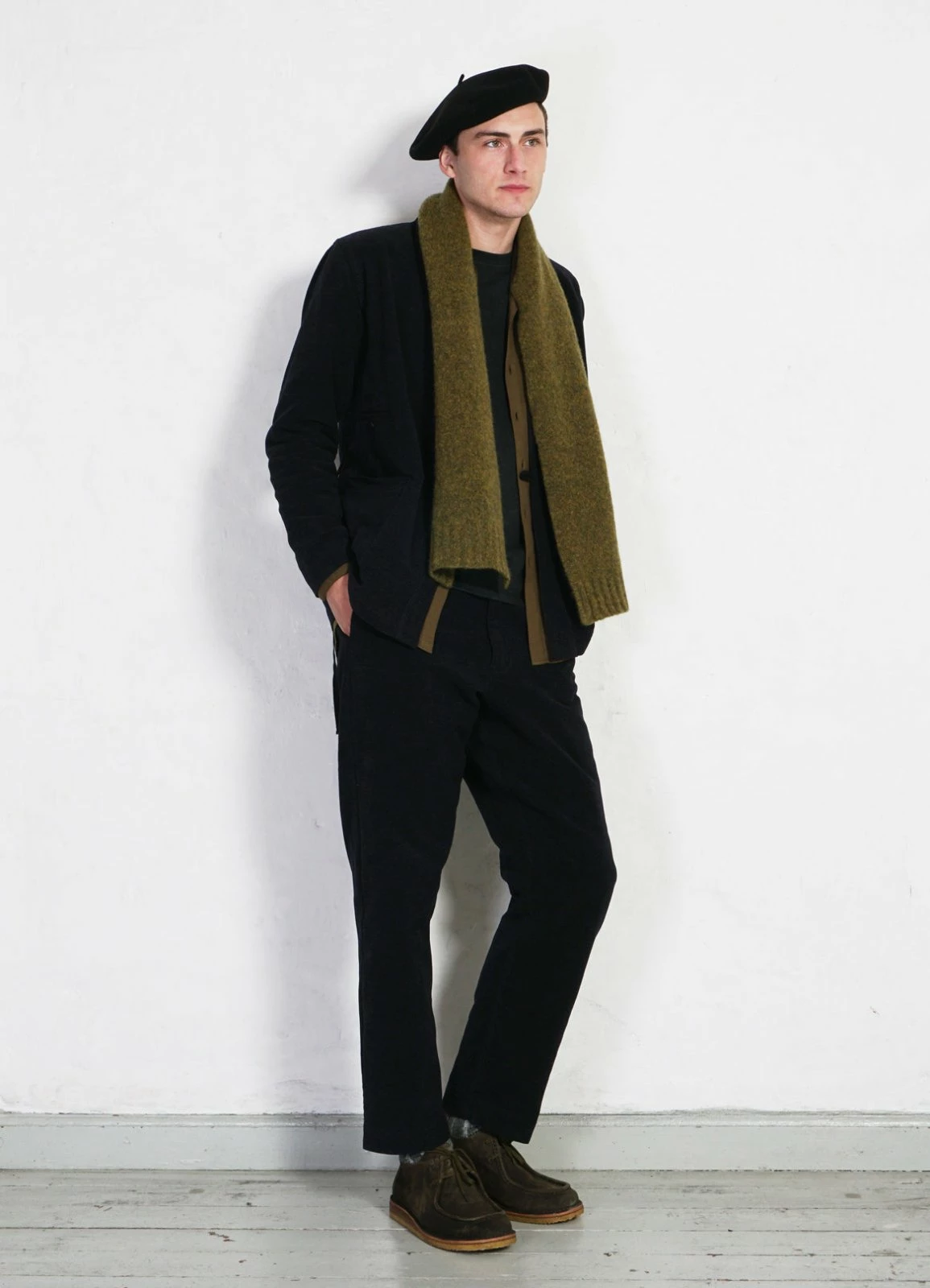 HANSEN GARMENTS LARS | Rib Stitch Scarf | Garden - Image 6