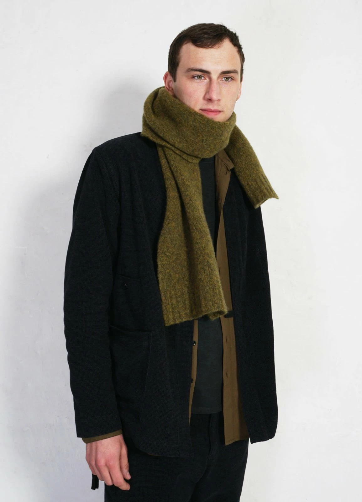 HANSEN GARMENTS LARS | Rib Stitch Scarf | Garden - Image 5