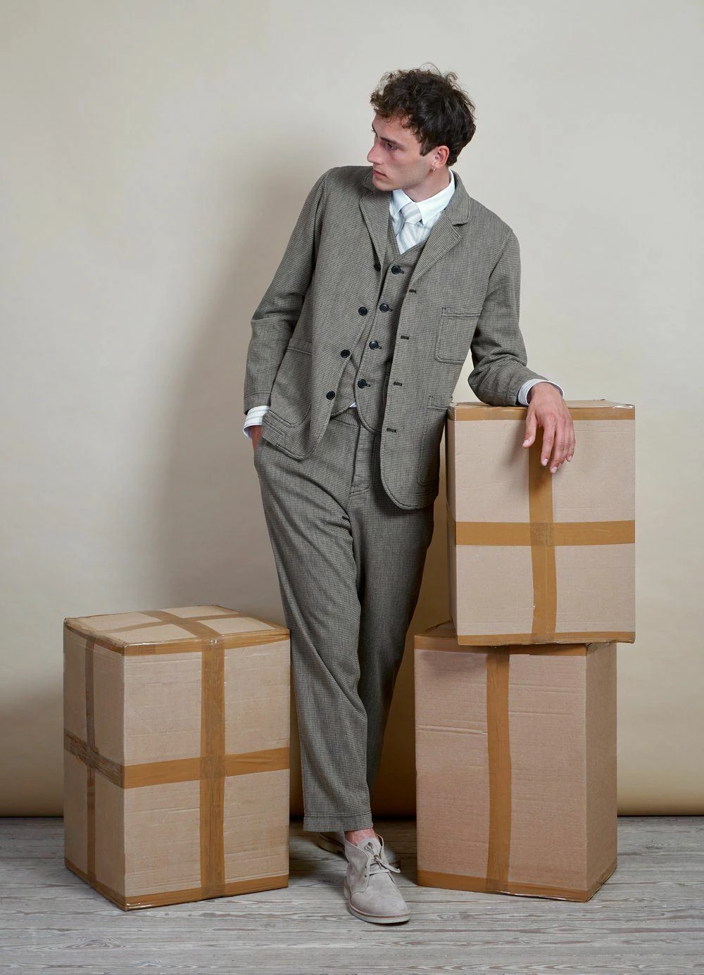 HANSEN GARMENTS LUKAS | Casual Blazer | Lion - Image 2