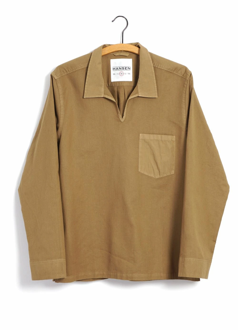 HANSEN GARMENTS MARIUS | Casual Pull On Shirt | Hay