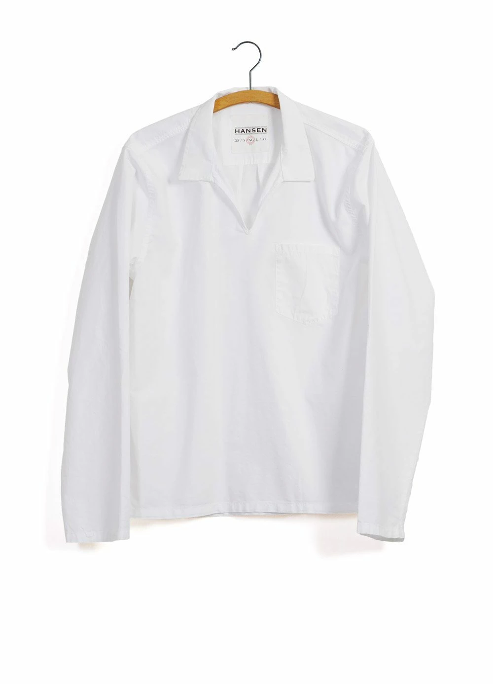 HANSEN GARMENTS MARIUS | Casual Pull On Shirt | White