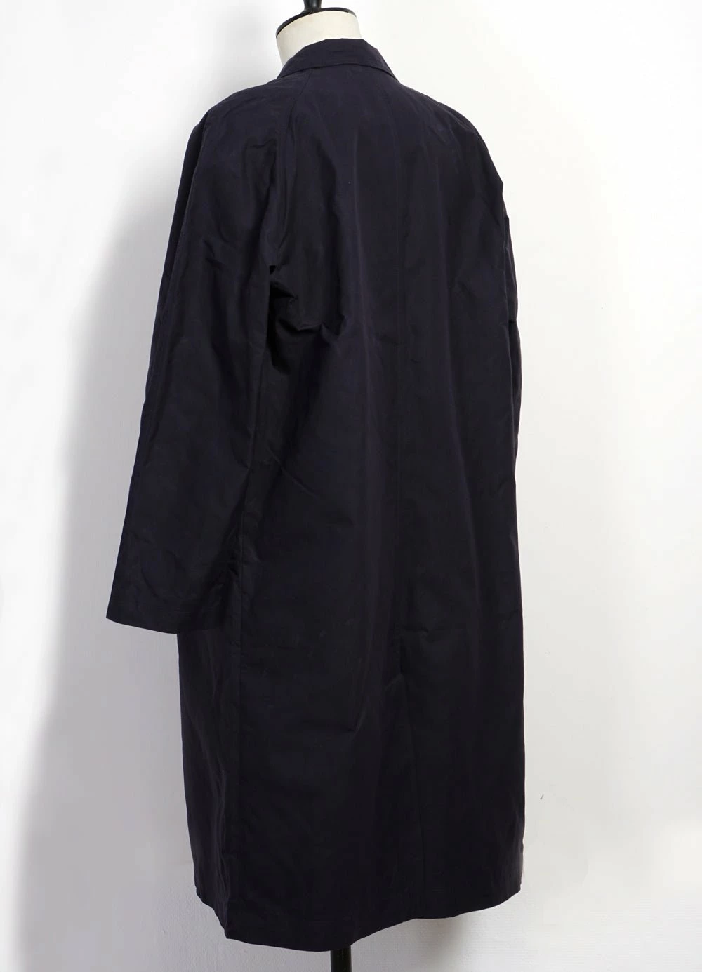 HANSEN GARMENTS MORTEN | Long Windbreaker Coat | Deep Sea - Image 4