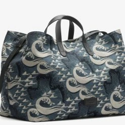 MISMO M/S HAVEN | Ocean Jacquard/Black