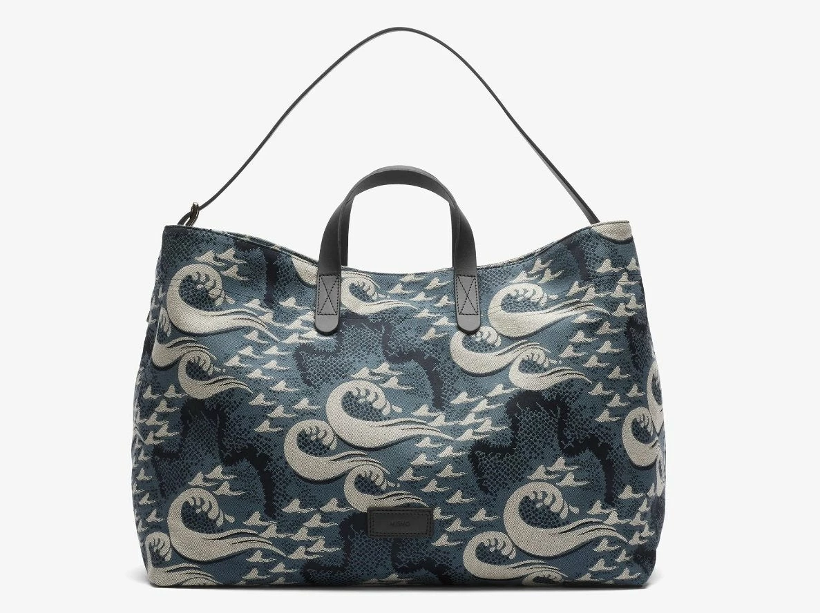 MISMO M/S HAVEN | Ocean Jacquard/Black - Image 2