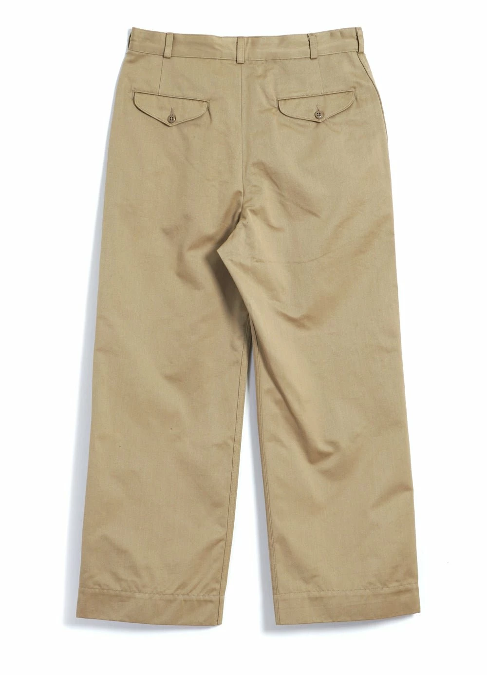 Monitaly OFFICER CHINO | Wide Fit Chino Pants | Khaki - Image 2