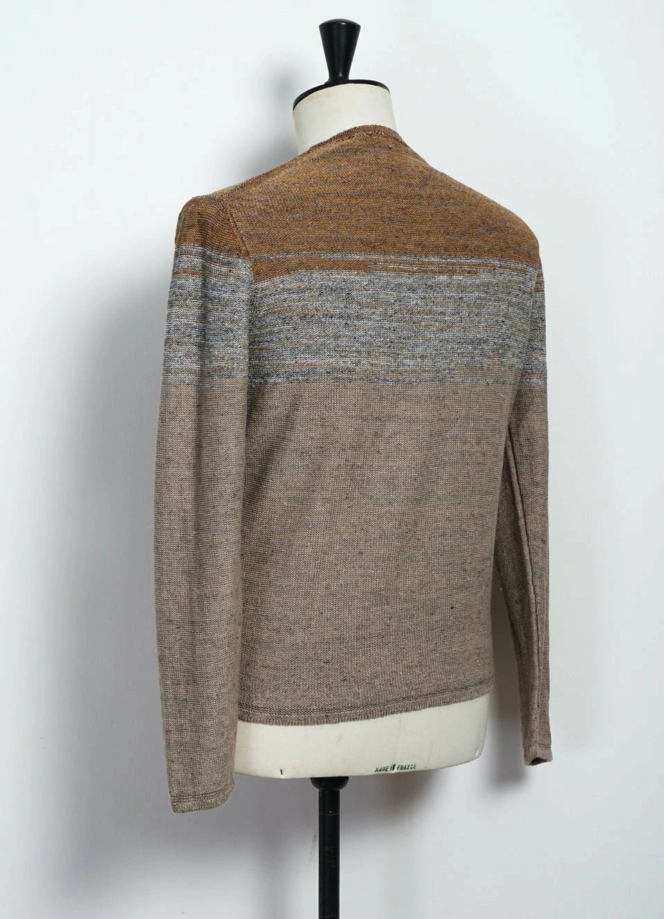 INIS MEÁIN OMBRÉ TUNIC | Linen Landscape Tunic | Beach/Stone - Image 3