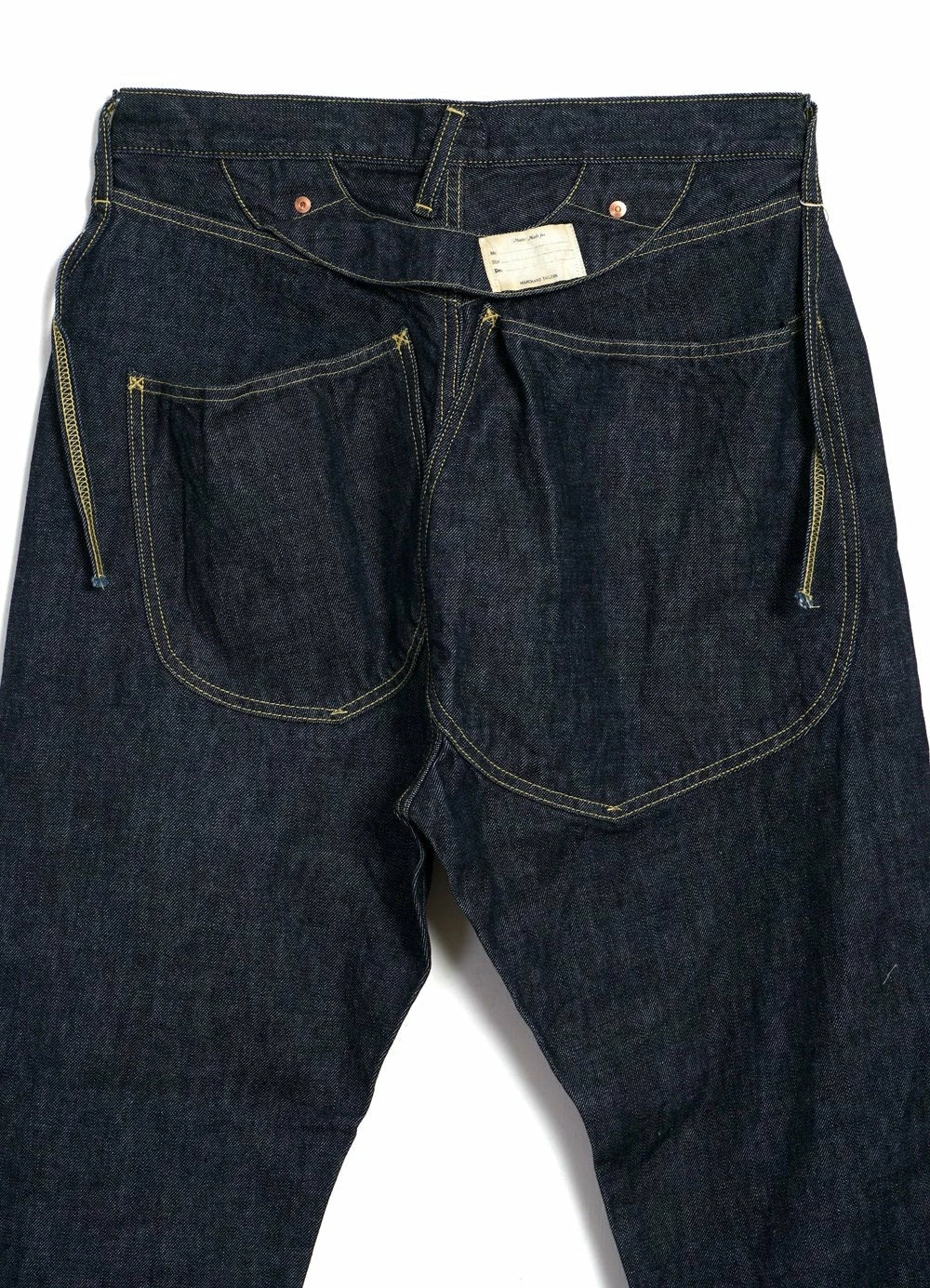 KAPITAL RINGOMAN | 14oz Denim Pants | One Wash - Image 4