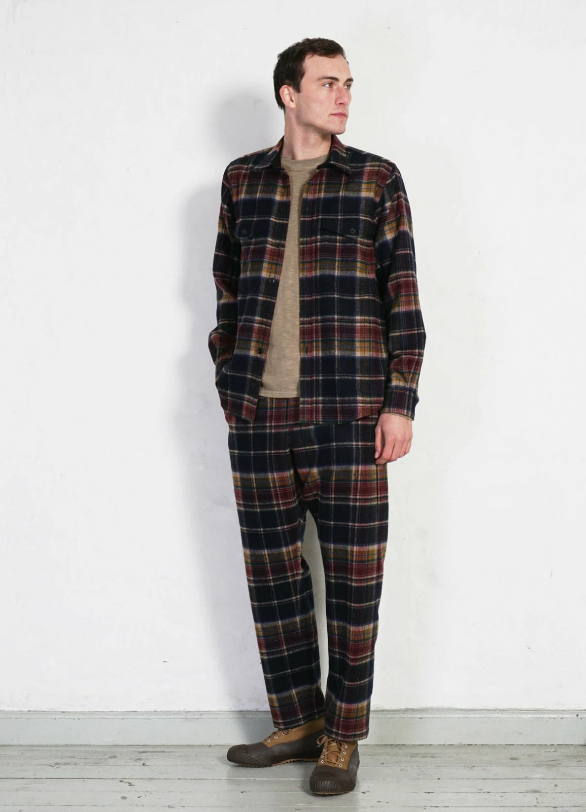 HANSEN GARMENTS RUBEN | Casual Over Shirt | Multi Colour Check - Image 4